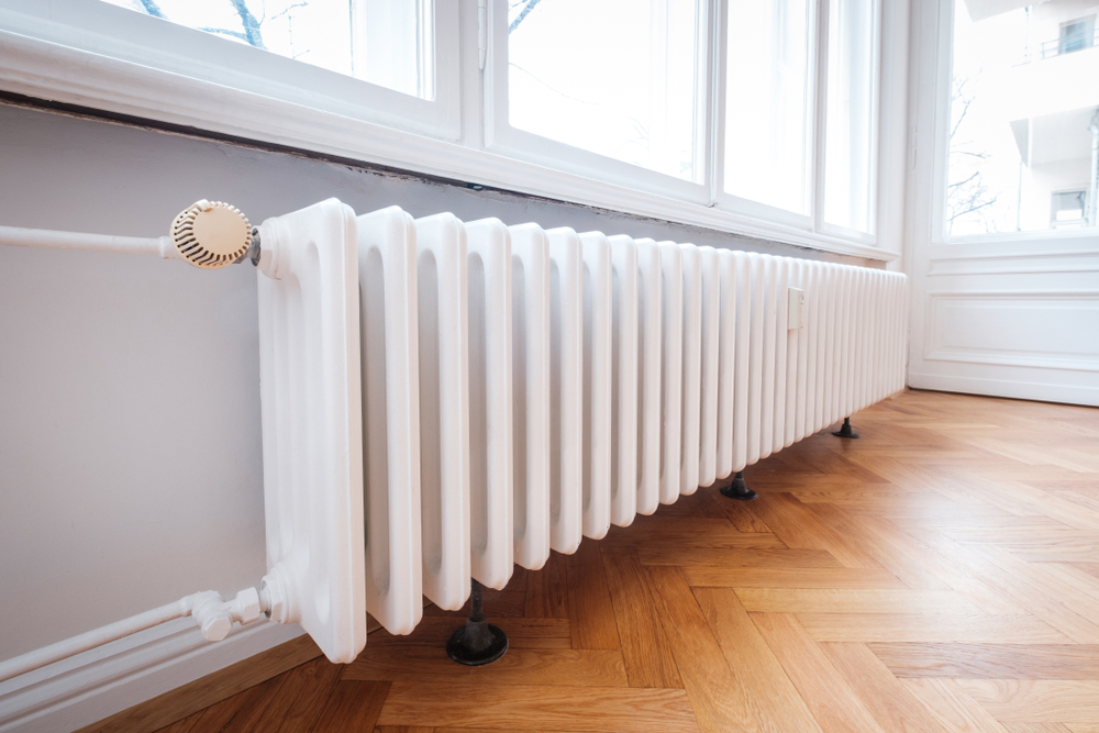 replace radiator heat with central
